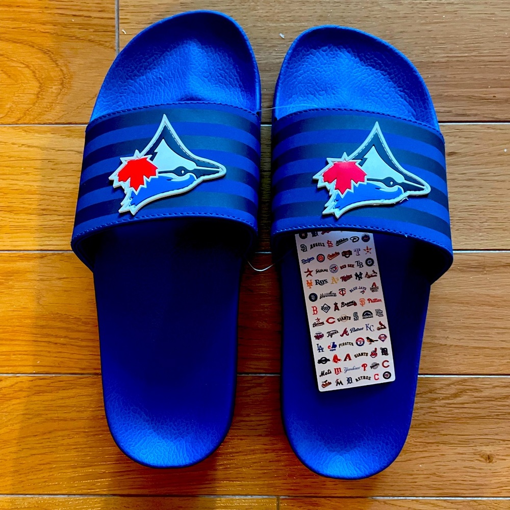 Toronto Blue Jays Men’s Slides. Size L